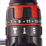 EINHELL Taladro atornillador percutor a batería Power X-Change TE-CD 18/48 Li, 18Volt, Martillo atornillador negro