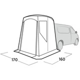 Easy Camp Krossbu Mini 120502, Tienda de campaña gris