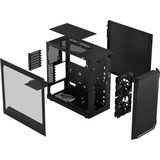 Fractal Design Focus 2 Black TG Clear Tint, Cajas de torre negro