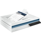 HP ScanJet Pro 2600 f1, Escáner plano blanco, 89 x 148 mm, 600 x 600 DPI, 1200 x 1200 DPI, 48 bit, 24 bit, 25 ppm