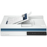 HP ScanJet Pro 2600 f1, Escáner plano blanco, 89 x 148 mm, 600 x 600 DPI, 1200 x 1200 DPI, 48 bit, 24 bit, 25 ppm