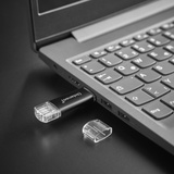 Intenso Twist Line 512 GB, Lápiz USB antracita/Transparente