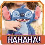 Just Play Disney Stitch - Many Moods Stitch, Peluches Personaje, 3 año(s), Interactivo, Sonoro, AA