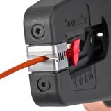 KNIPEX Alicates automáticos para pelar cables PreciStrip16, Alicates pelacables negro/Rojo