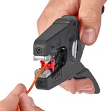 KNIPEX Alicates automáticos para pelar cables PreciStrip16, Alicates pelacables negro/Rojo