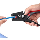 KNIPEX Alicates automáticos para pelar cables PreciStrip16, Alicates pelacables negro/Rojo