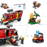 LEGO City Unidad Móvil de Control de Incendios, Juegos de construcción Juego de construcción, 7 año(s), Plástico, 502 pieza(s), 945 g