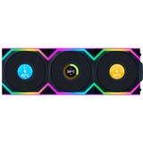 Lian Li UNI FAN SL120 LCD Wireless, Ventilador negro