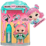 MGA Entertainment Yummiland Lip Gloss Doll Series 2- Licorice (Susie Sour Straw), Muñecos Minifigura, Femenino, 4 año(s), 100 mm, Multicolor