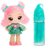MGA Entertainment Yummiland Lip Gloss Doll Series 2- Licorice (Susie Sour Straw), Muñecos Minifigura, Femenino, 4 año(s), 100 mm, Multicolor