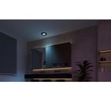 Philips Hue Hue White & Color Ambiance Slim Lámpara empotrable 90 mm, Luz de LED negro