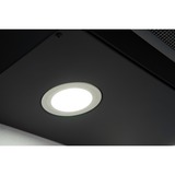 Respekta CH 89060 S, Campana extractora negro/Acero fino