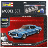 Revell Model Set Fast & Furious 1969 Chevy Camaro Yenko, Automóvil de construcción 