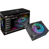 Thermaltake Toughpower PF1 unidad de fuente de alimentación 850 W 24-pin ATX Negro, Fuente de alimentación de PC negro, 850 W, 100 - 240 V, 1020 W, 50/60 Hz, 12 A, Activo