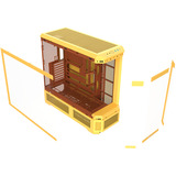 Thermaltake View 600 TG Butter Caramel, Caja de torre grande amarillo