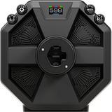 Thrustmaster T598-P Negro, Rojo USB Volante + Pedales Analógico/Digital PC, PlayStation 4, PlayStation 5, Conjunto de simulador negro, Volante + Pedales, PC, PlayStation 4, PlayStation 5, Botón modo, Botón menú, Cruceta, Analógico/Digital, Accionamiento directo, Alámbrico