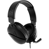 Turtle Beach Recon 70 Auriculares multiplataforma para Juegos para PC, PS5, PS4, Xbox Series X|S, Xbox One y Mobile, Auriculares para gaming negro, PS5, PS4, Xbox Series X|S, Xbox One y Mobile, Alámbrico, Juego, 20 - 20000 Hz, Auriculares, Negro
