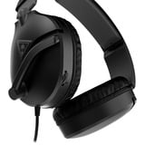 Turtle Beach Recon 70 Auriculares multiplataforma para Juegos para PC, PS5, PS4, Xbox Series X|S, Xbox One y Mobile, Auriculares para gaming negro, PS5, PS4, Xbox Series X|S, Xbox One y Mobile, Alámbrico, Juego, 20 - 20000 Hz, Auriculares, Negro