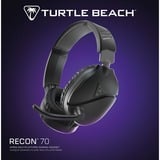Turtle Beach Recon 70 Auriculares multiplataforma para Juegos para PC, PS5, PS4, Xbox Series X|S, Xbox One y Mobile, Auriculares para gaming negro, PS5, PS4, Xbox Series X|S, Xbox One y Mobile, Alámbrico, Juego, 20 - 20000 Hz, Auriculares, Negro