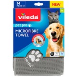 Vileda Toalla de microfibra Pet Pro M gris