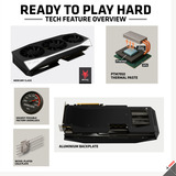 XFX RX-96TMERCB9, Tarjeta gráfica negro