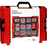 fischer L-BOXX 102 PowerFast II Pan-Head, Juego de tornillos plateado