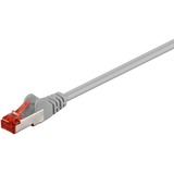 goobay Cable de parche Cat.6 S/FTP (PiMF) gris