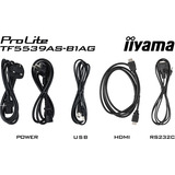iiyama ProLite TF5539AS-B1AG, Pantalla de gran formato negro (mate)