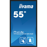 iiyama ProLite TF5539AS-B1AG, Pantalla de gran formato negro (mate)