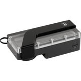 Alphacool Depósito plano Core DDCzero 140, Depósito de expansión negro/Transparente
