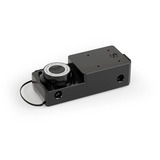 Alphacool Depósito plano Core DDCzero 140, Depósito de expansión negro/Transparente