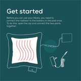 Beurer 20078, Almohadas eléctricas verde