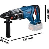 Bosch GBH 18V-28 D Professional solo, 0611919004, Martillo perforador azul/Negro