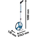 Bosch Rueda de medición GWM 32 Professional, Telémetro azul