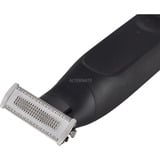 Braun Gillette Fusion One Hybrid Trimmer & Rasierer, Cortador de pelo negro
