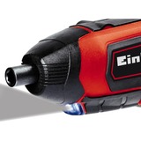 EINHELL TE-SD 3,6/1 Li Negro, Rojo, Destornillador rojo/Negro, 6/1 Li, Soporte para puntas magnéticas, Negro, Rojo, 4,5 Nm, 6,35 mm, Batería, 3,6 V