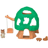 EPOCH Sylvanian Families - Casa del árbol de aventuras para bebés, Juegos de construcción 