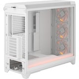 Fractal Design Meshify 3 XL Ambience Pro RGB Tinte Claro, Caja de torre grande blanco