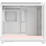 Fractal Design Meshify 3 XL Ambience Pro RGB Tinte Claro, Caja de torre grande blanco