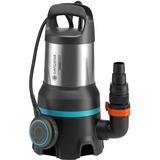 GARDENA Dirty Water Pump 25000 1100 W 1,1 bar 25000 l/h, Bombas presión e inmersión negro/Acero fino, 1100 W, Corriente alterna, 1,1 bar, 25000 l/h, IPX8, Negro