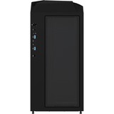 GIGABYTE C301 GLASS Midi Tower Negro, Cajas de torre negro, Midi Tower, PC, Negro, ATX, EATX, micro ATX, Mini-ITX, Vidrio, Plástico, Acero, Juego