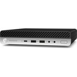 HP ProDesk 600 G4 MP Reacondicionado, Mini-PC  negro/Plateado