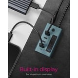 ICY BOX IB-HUB1454-C31 USB 3.2 Gen 1 (3.1 Gen 1) Type-C 10000 Mbit/s Azul, Gris, Hub USB USB 3.2 Gen 1 (3.1 Gen 1) Type-C, USB 3.2 Gen 2 (3.1 Gen 2) Type-C, USB Tipo C, 10000 Mbit/s, Azul, Gris, Aluminio, 20 W