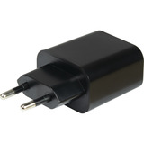 Inter-Tech Cargador PD-2020, USB-C Charger negro