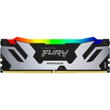 Kingston FURY FURY 48GB 6000MT/s DDR5 CL32 DIMM Renegade RGB XMP, Memoria RAM plateado/Negro, 48 GB, 1 x 48 GB, DDR5, 288-pin DIMM