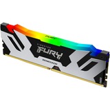 Kingston FURY FURY 48GB 6000MT/s DDR5 CL32 DIMM Renegade RGB XMP, Memoria RAM plateado/Negro, 48 GB, 1 x 48 GB, DDR5, 288-pin DIMM
