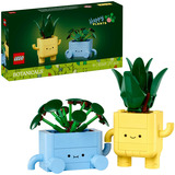 LEGO Botanicals Plantas Felices, Juegos de construcción Juego de construcción, 9 año(s), Plástico, 217 pieza(s), 279 g