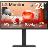 LG 24BA650 pantalla para PC 60,5 cm (23.8") 1920 x 1080 Pixeles Full HD LED Negro, Monitor LED negro, 60,5 cm (23.8"), 1920 x 1080 Pixeles, Full HD, LED, 5 ms, Negro