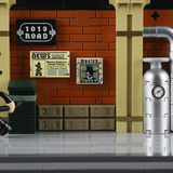 Lumibricks Persecución de motocicletas steampunk, Juegos de construcción 