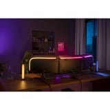 Philips Hue Hue Play Gradient Lightstrip para PC, Tira de LED negro/blanco, Philips Hue Play Gradient Lightstrip para PC, Tira de luz inteligente, Bluetooth/Zigbee, Negro, Blanco, LED, Silicona, Bombilla(s) no reemplazable(s)